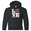 18500B Youth Heavy Blend Hooded Sweatshirt Thumbnail